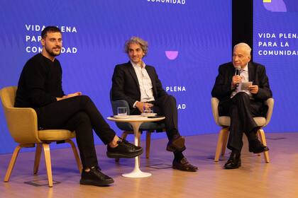En los últimos diez minutos, Alberto Cormillot se sumó a la charla para brindar su propio testimonio.