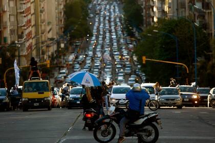 En Mar del Plata, también se realizó una caravana por los 10 años de la muerte de Néstor Kirchner