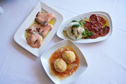 En Marcelo, las opciones de platos de cocina italiana son muy variadas