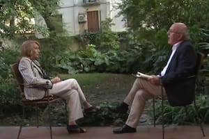 En marzo de este año Pablo Sirvén entrevistó a Magdalena en el jardín de su casa de la calle Rodríguez Peña para "Hablemos de otra cosa", por LN+