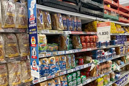 En marzo las ventas de alimentos y bebidas cayeron un 5,4% frente al mismo mes de 2024.