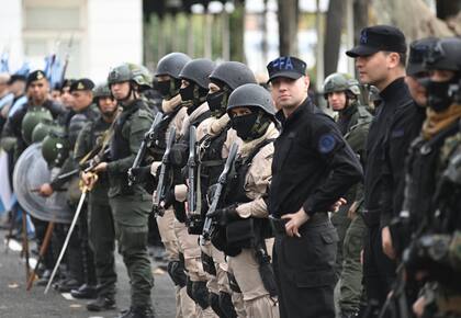 En Marzo pasado llegaron a Rosario 450 efectivos de las fuerzas federales