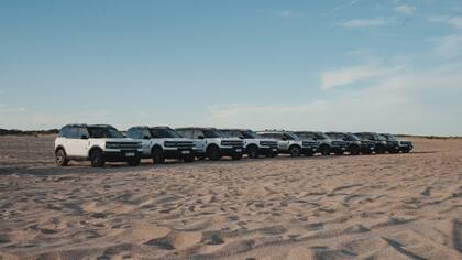 En materia de SUVs, además del bronco WIldtrak, estarán presentes el nuevo Territory, del segmento mediano, y otros formatos del Bronco Sport.