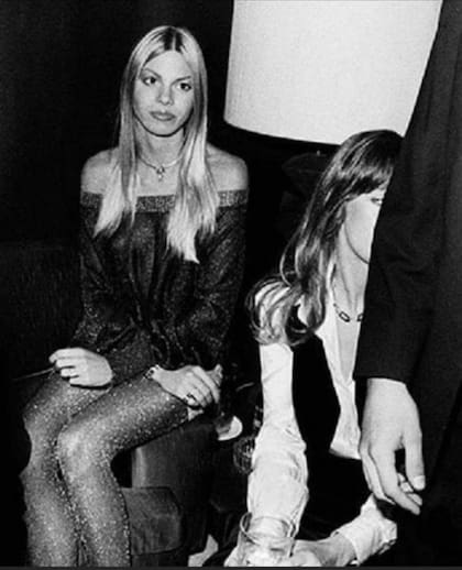 En Mau Mau, durante su época de modelo