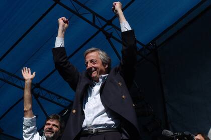 En mayo de 2007 el presidente Néstor Kichner acompañaba a Daniel Filmus en su campaña por la jefatura de gobierno porteño