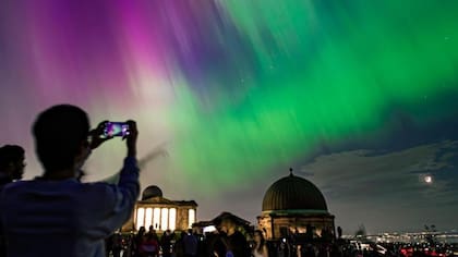 En mayo, en distintas parte de Europa y de EE.UU. se pudo apreciar la aurora boreal, un fenómeno típico de las zonas más al norte del mundo
