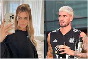 En medio de la batalla legal, se conoció un audio, con insultos y amenazas, que Horacio Homs, el padre de Camila, le envió a Rodrigo De Paul (Foto: Instagram @camihoms / @rodridepaul)