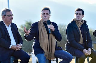 Sergio Massa recibió el apoyo de La Campora de cara a las PASO