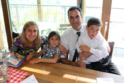 En "medio de la nada", Diego y su familia encontraron calidad de vida.