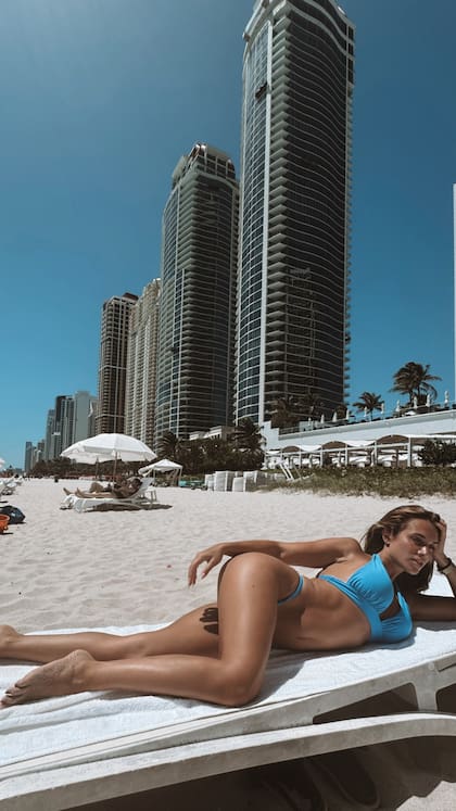 En medio de la turbulencia mediática, Cami Homs se fue a Miami