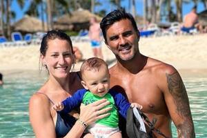 Las vacaciones paradisíacas de Fabián Cubero y Mica Viciconte junto a su hijo Luca