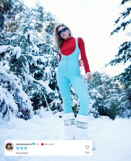 En medio de los rumores de un presunto acercamiento, Sierra comentó un posteo de Attias (Foto: Instagram @emilia_att)