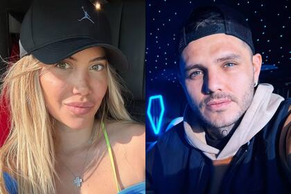 En medio del conflicto legal y mediático se conocieron los resultados de las nuevas pericias psicológicas de Nara e Icardi (Foto: Instagram @wanda_nara / @mauroicardi)