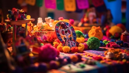 En México se celebra el Día de los Muertos con ofrendas destinadas a los antepasados y fallecidos cercanos que se quiere recordar