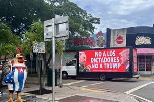 Donald Trump y Fidel Castro, protagonistas de una polémica en Miami