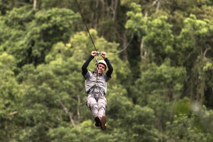 En Moconá Virgin Lodge coordinan actividades para disfrutar de la selva.