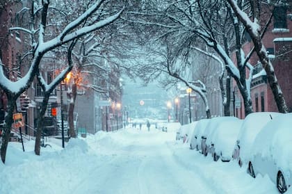 En Montreal, Canadá, los inviernos son helados, nevados y ventosos.