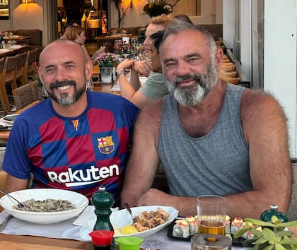 En Mykonos, junto a Dane