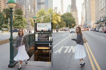 En New York. Fotos que Flor comparte en su cuenta de Instagram