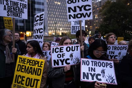 En Nueva York se desarrollaron varias protestas en contra de ICE por los arrestos contra inmigrantes