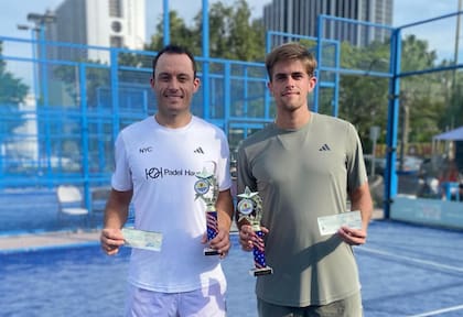En octubre de 2023 ganó su primer torneo de pádel en Miami junto a su por entonces compañero Raúl Ruiz