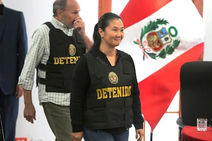 En octubre el año pasado, Keiko Fujimori fue detenida acusada de entorpecer la investigación en su contra en el caso Odebrecht