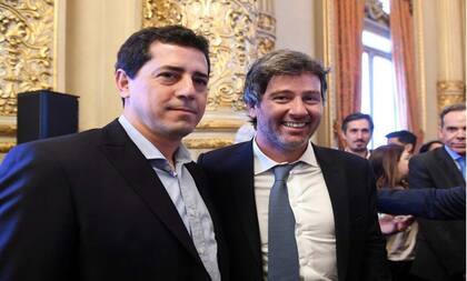 En octubre pasado Wado De Pedro -ahora ministro del Interior- estuvo en la jura de Juan Bautista Mahíques como fiscal general de la ciudad de Buenos Aires; el funcionario es foco de acusaciones de Cristina Kirchner