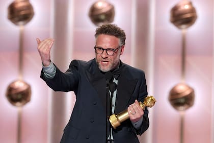 En otro momento de la ceremonia, Seth Rogen fue premiado como mejor actor de comedia por su interpretación en la serie The Studio