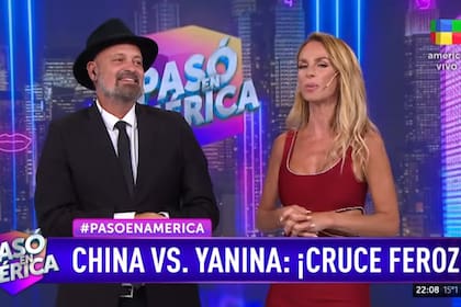 En Pasó en América hablaron de la disputa entre Yanina Latorre y la China Suárez y arremetieron contra la actriz (Foto: Captura de TV / América TV)