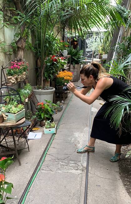 En Paul French Gallery, uno de los locales que que Ana tiene en la Ciudad de Buenos Aires.