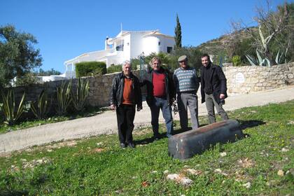 En Portugal, donde Joaquín halló un terreno de sus antepasados.