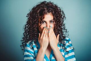 Rulos. "Mi pelo hace lo que se le antoja conmigo"