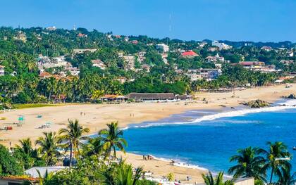 En Puerto Escondido, aumentaron las búsquedas para este año en comparación con el 2024