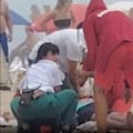 Un argentino fue reanimado en la playa tras sufrir una picadura de insecto