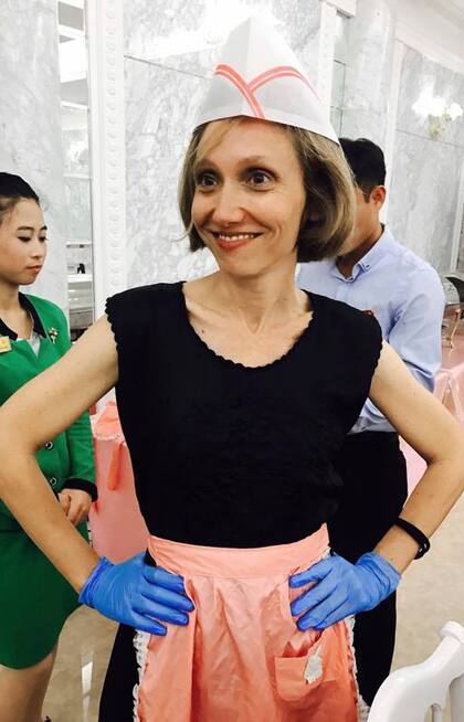 En Pyongyang aprendí a cocinar kimchi, el plato más típico de toda la península.