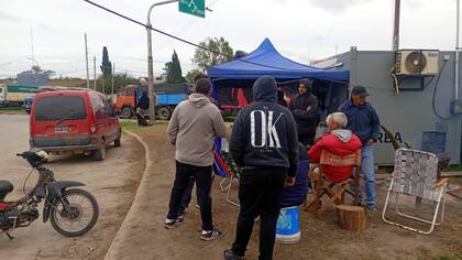 En Quequén todavía está vigente la medida de fuerza