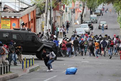 Protestas en Ecuador