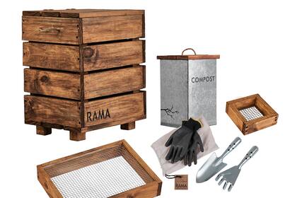 En Rama pueden encontrarse todos los materiales necesarios para armar una compostera casera