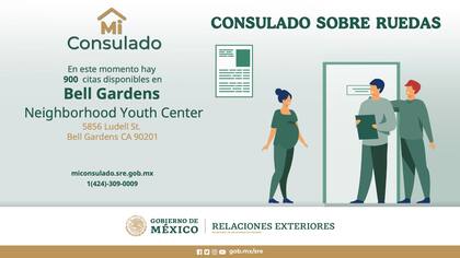 En redes sociales, la SRE anuncia si todavía hay citas disponibles en el Consulado Sobre Ruedas (Facebook/Consulado General de México en Los Ángeles)