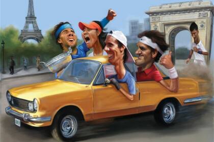 En Roland Garros 2011, una gran actuación del Flaco