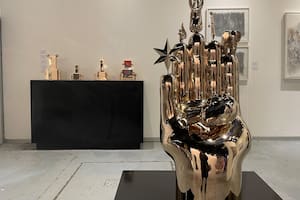 En Rubbers, María Basile suele arrojar azúcar frente a algunas obras para "endulzar al público"