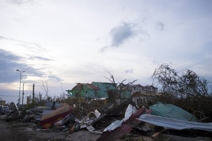 En Saint-Martin, el paso de Irma fue devastador