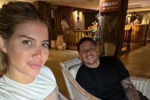 Los polémicos chats del novio de Wanda Nara con otra famosa