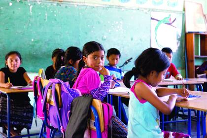 En San Miguel Chicaj, Guatemala, un proyecto en una comunidad de Kenya