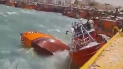 En Santa Cruz se registraron vientos de hasta 130 kilómetros por hora