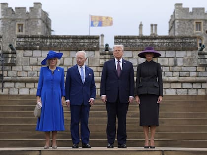 En septiembre del año pasado, Trump y la primera dama estadounidense realizaron una visita oficial a Gran Bretaña