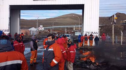 En septiembre hubo varios días de huelga realizados en el yacimiento de carbón, en Río Turbio