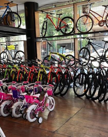 En Soho Bike hay opciones para todas las edades.