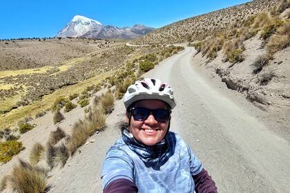 En soledades majestuosas, Paola recorrió las rutas latinoamericanas.