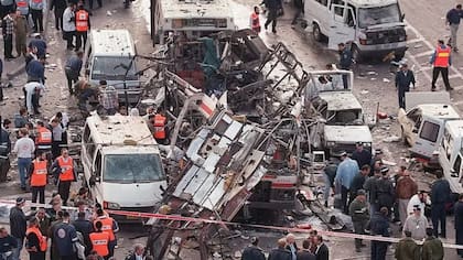 En solo dos meses de 1996 murieron casi 60 personas víctimas de los ataques suicidas